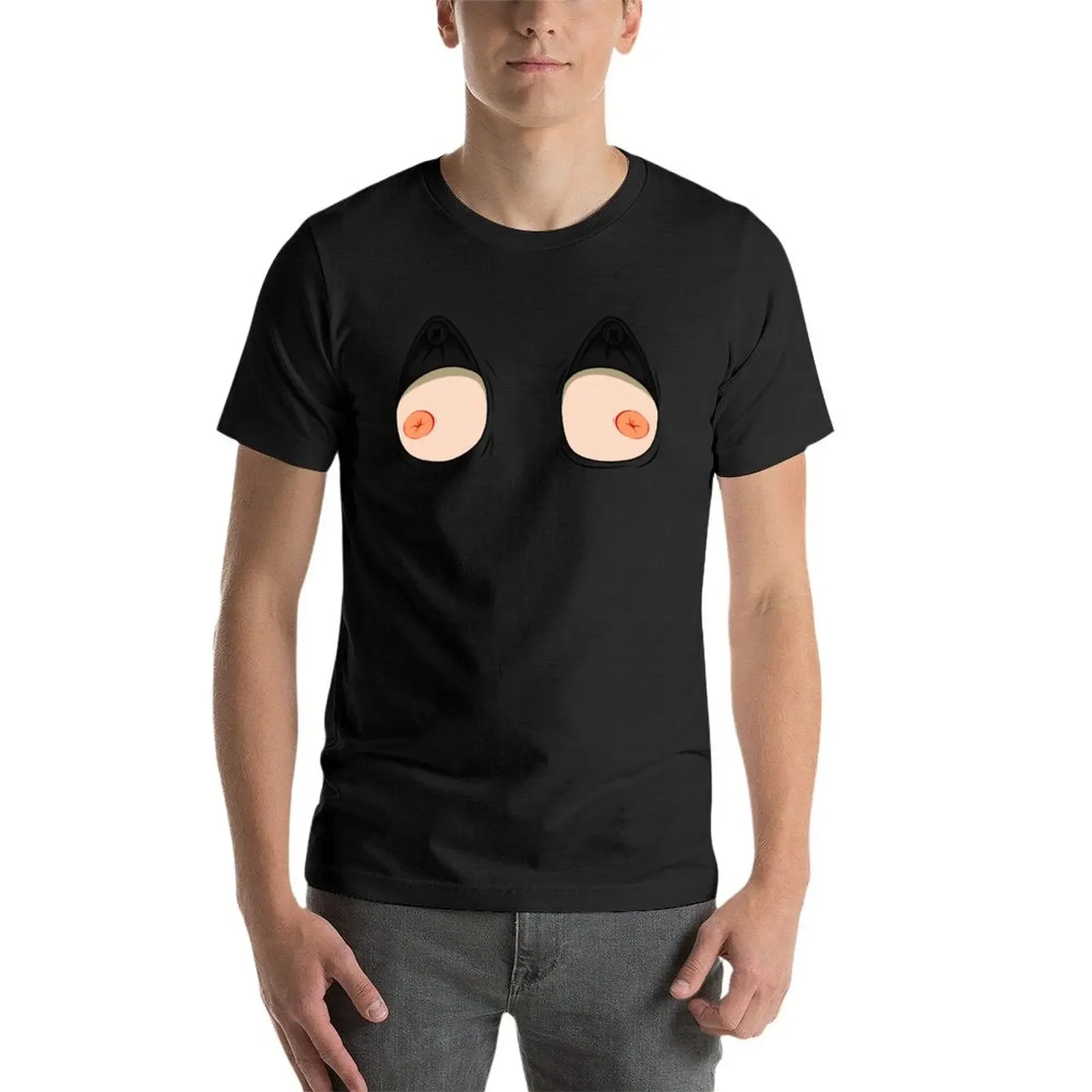 Футболка с изображением Inny Nips with клапанов винтажная мужская футболка забавная