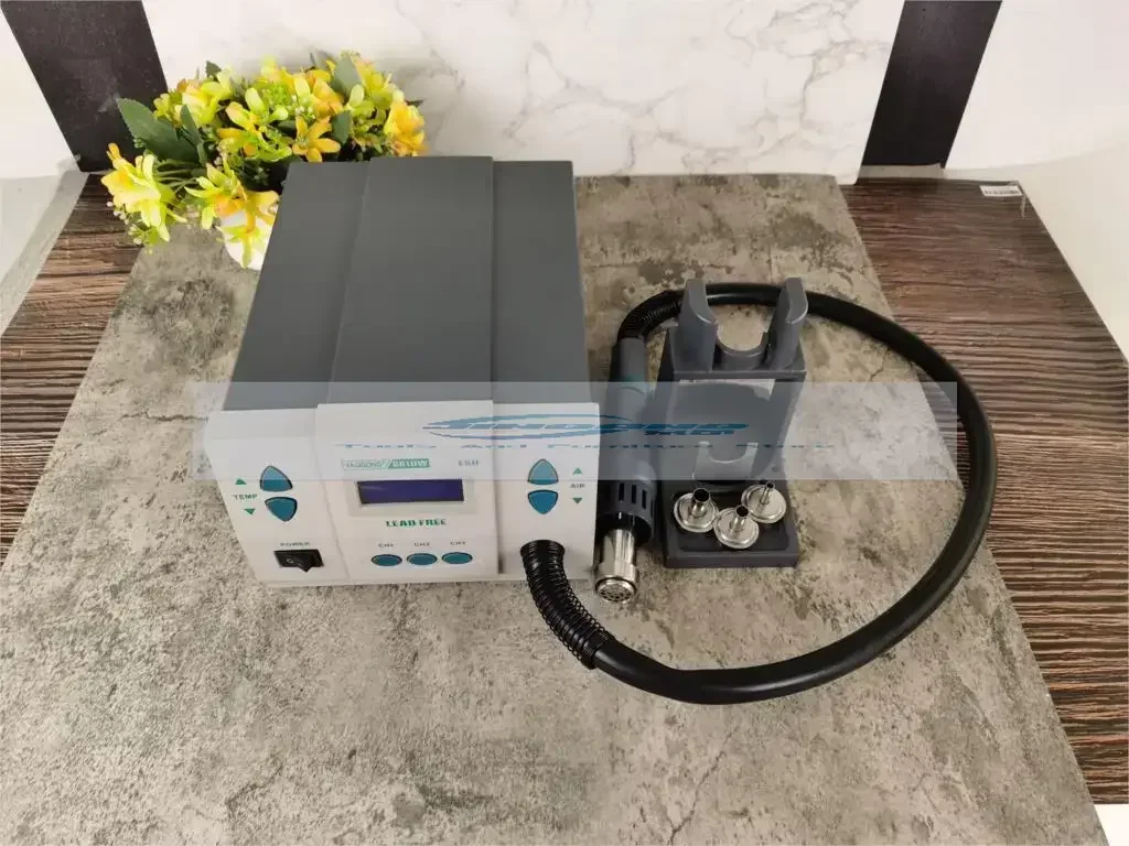 Паяльная станция горячего воздуха YAOGONG 861DW сенсорный ЖК-экран 1000 Вт 220 В для