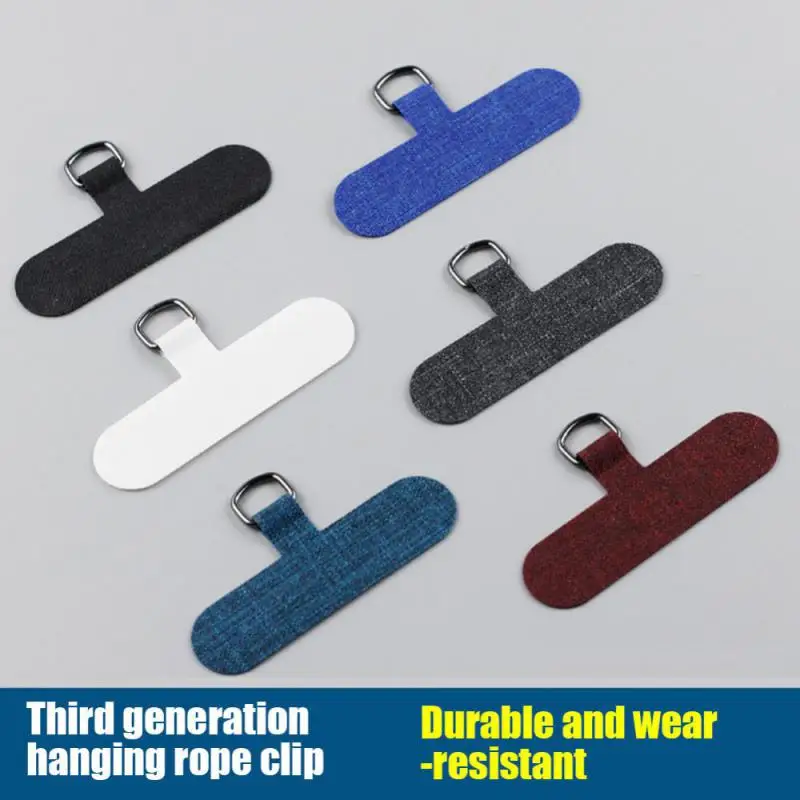 

Universal Mobile Phone Lanyard Fixed Card Mobile Phone Case Back Sticker Clip Detachable Patch Safety Anti-lost Snap Cord Rope