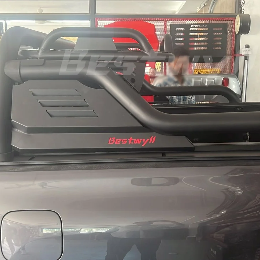 BESTWYLL Универсальный регулируемый Gommini Anti Per Pickup Para Barra Antivuelco Pick Up Truck Sport Roll Bar для Toyota