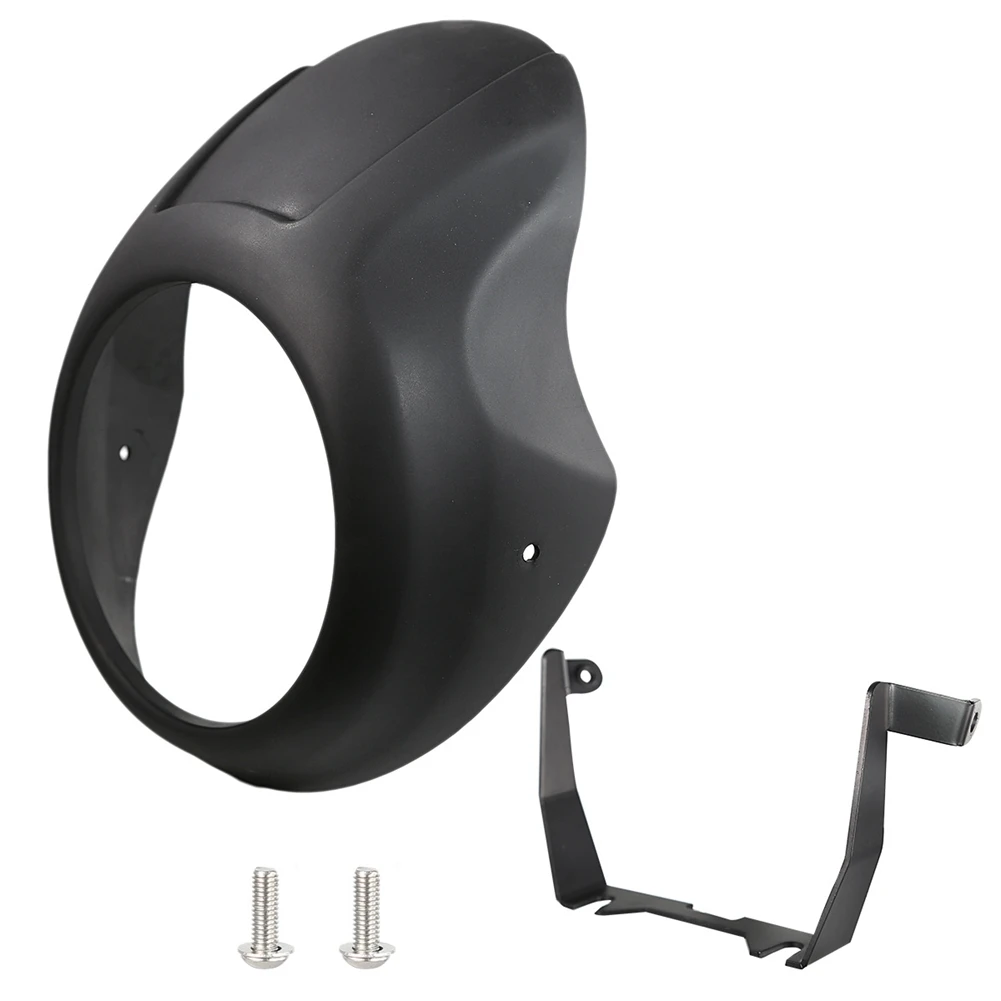 

Matt Black Headlight Faring Cover Scooter Windscreen Windshield for HONDA REBEL CMX 300 500 2020 2021