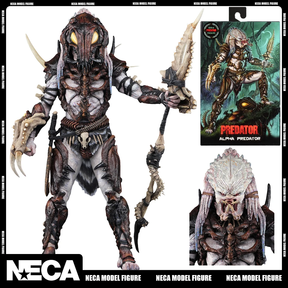 

NECA 51575 Predator Ultimate Alpha Predator 100th Edition 7 Inch Action Figure Model Collection Figurine Toy Original in Stock