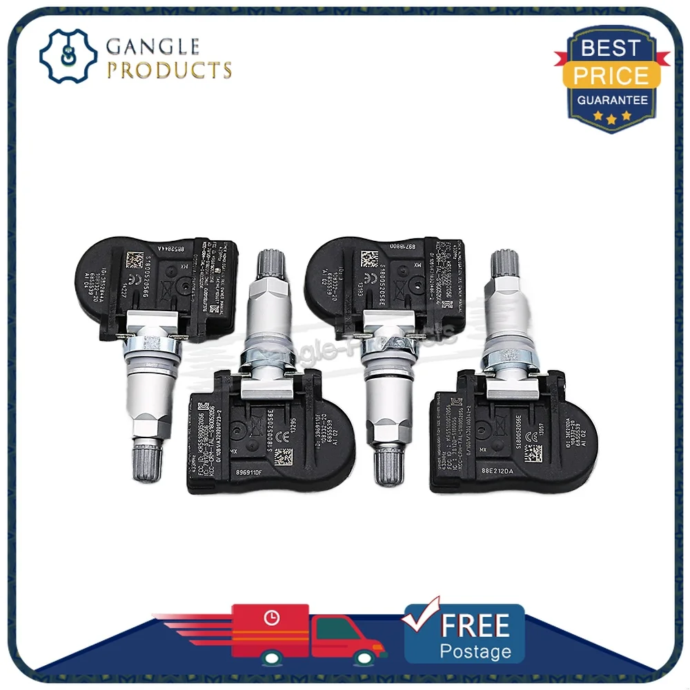 Датчик давления в шинах 4 шт. 6855539 36106856209 TPMS для BMW F20 F22 F45 F46 F30 F34 F32 F39 Mini F56 F60 F54
