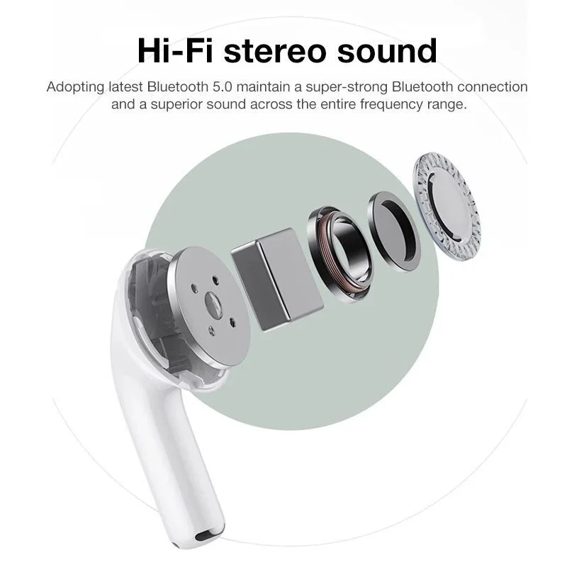 Оригинальный Apple AirPods Pro 3 наушники-вкладыши TWS Bluetooth 5 0 наушники беспроводные Earpods