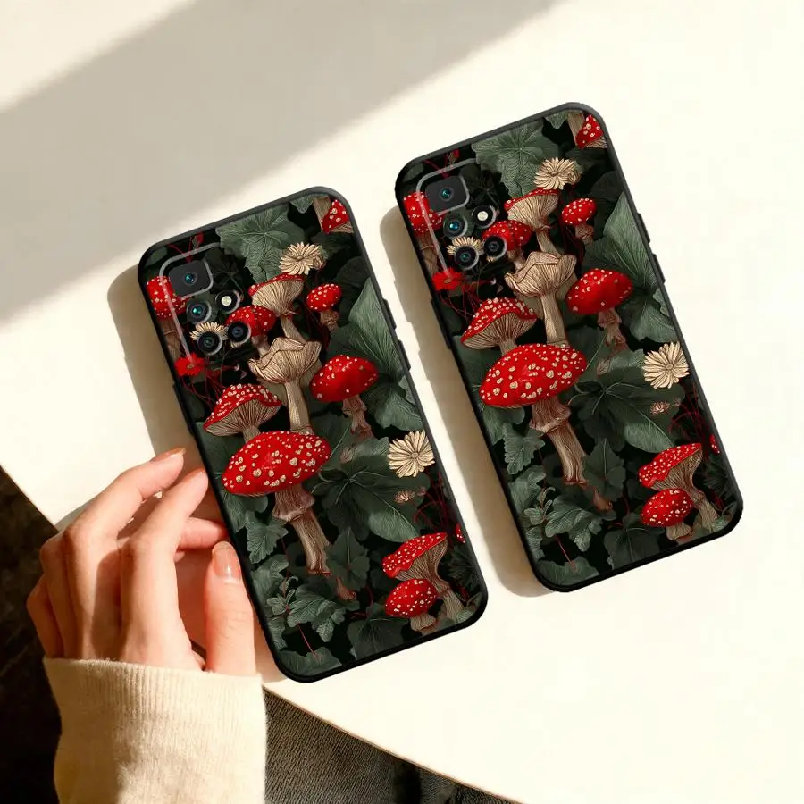 Фото Чехол для телефона Xiaomi Redmi A7 Pro 15A 10A 10C 15 A3 13 A1 14C 12 13C A3 15C 12C A2 9A 9C 9T 8 с рисунком «Сказочный гриб» №4