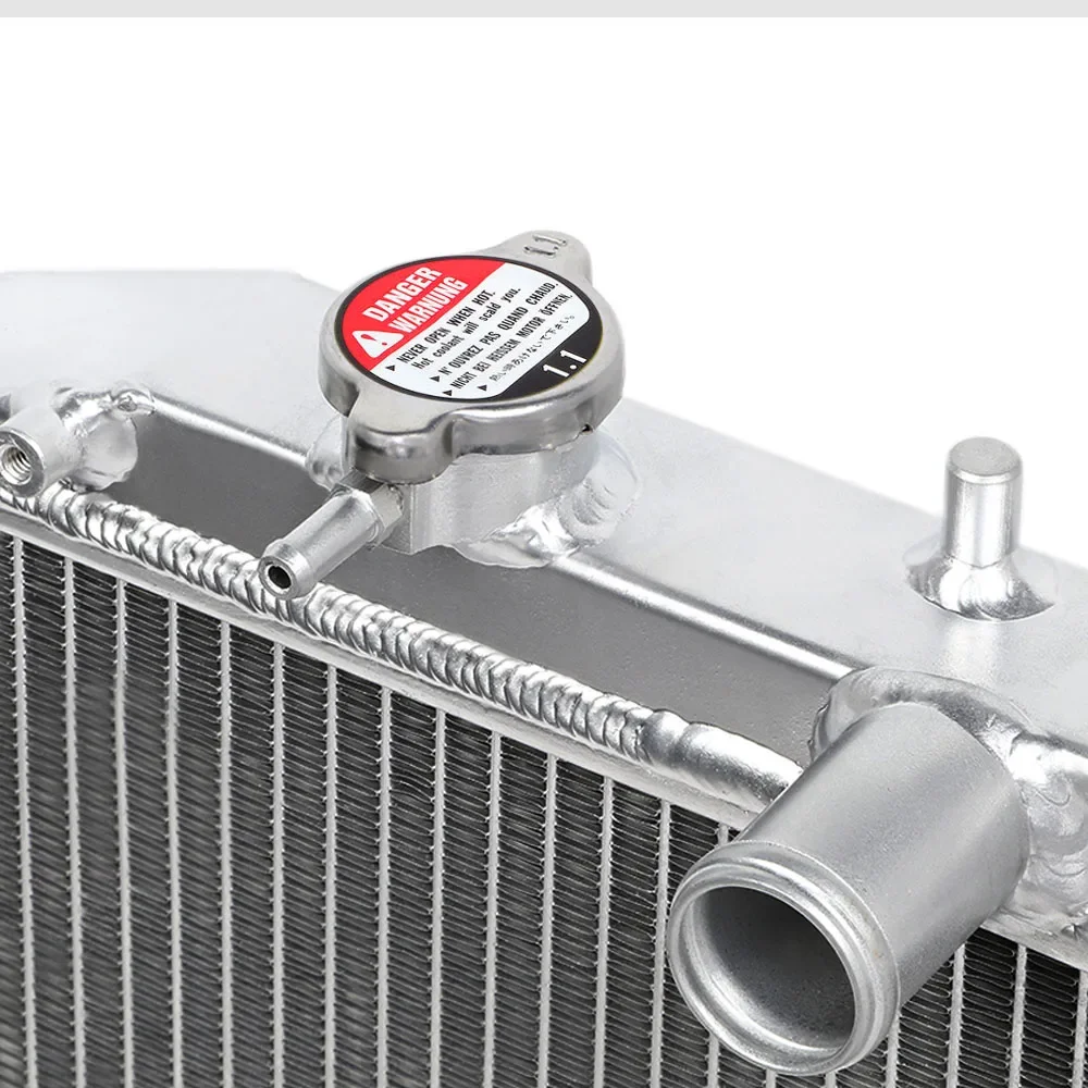 Высокопроизводительный 3-рядный гоночный алюминиевый радиатор 52 мм полностью