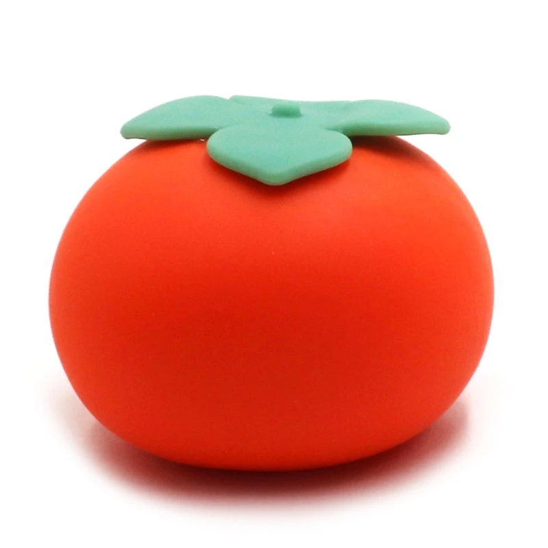

Cute Persimmon Scented Squeeze Toy Soft Kids Toys Stress Relief Toys Deco