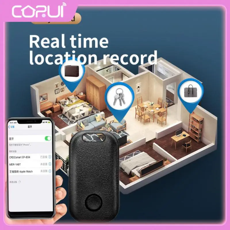 

Gps Findmy Smart Tracker Mini Locator Works With Apple Find My App For Ios/ Android For Wallet