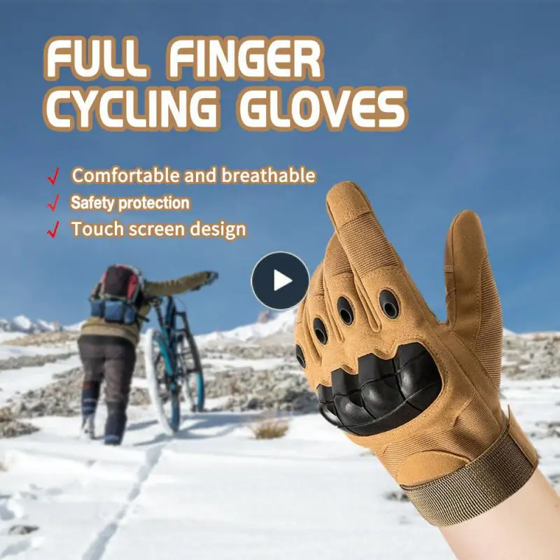 

Tactical Gloves Full Finger Touch Screen Motorcycle Cycling Mitten Ski Gloves Outdoor Airsoft Climbing Riding Army Combat Gloves