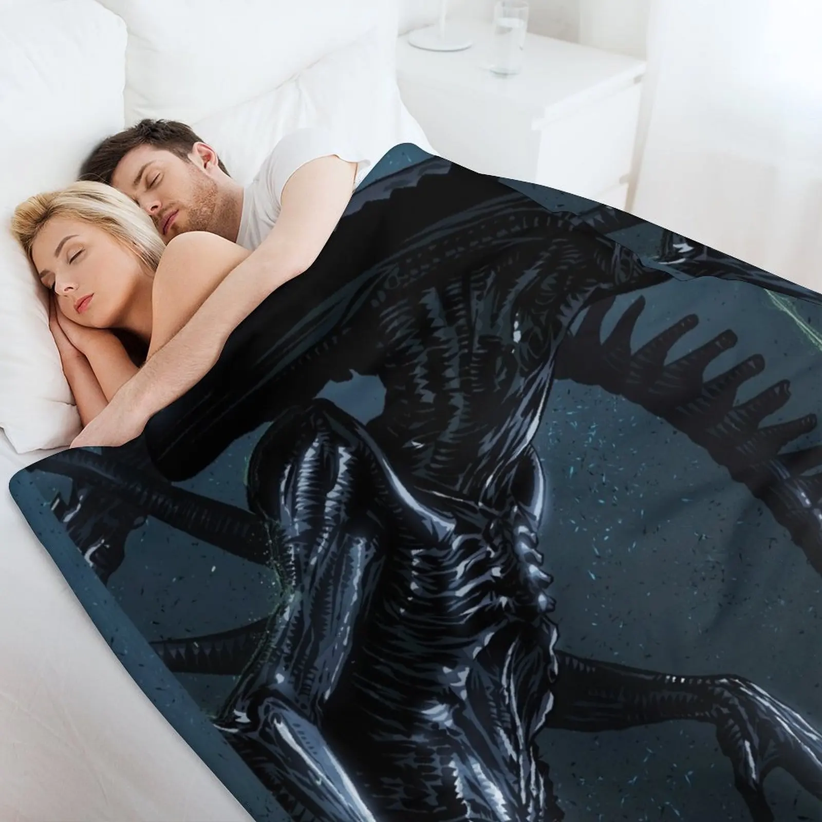 Одеяло Xenomorph Alien Мягкие походные одеяла