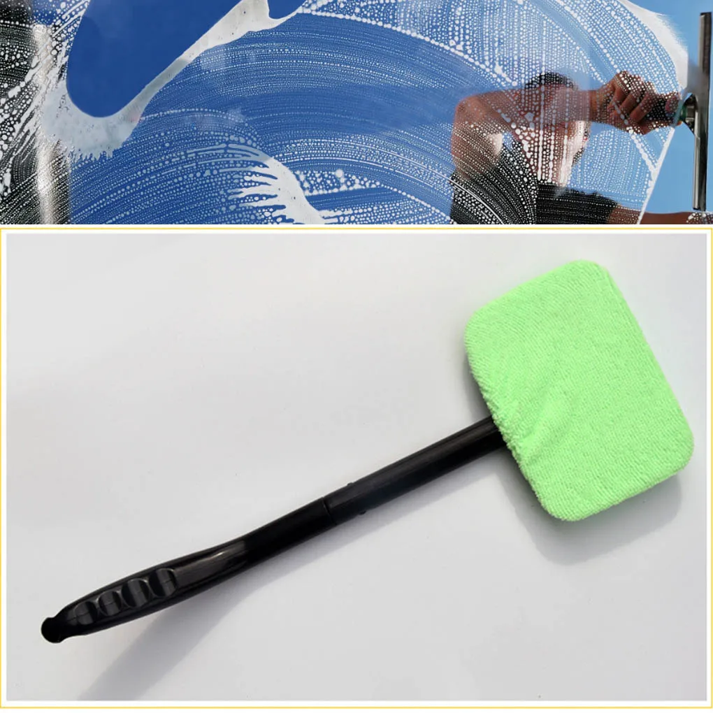 

Universal Portable Car Windshield Brush Detachable Ergonomic Handle Window Cleaning Tool Automotive Automobile