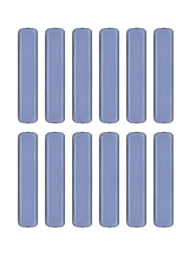 12 шт. Слайдеры для мебели 15 х75 мм