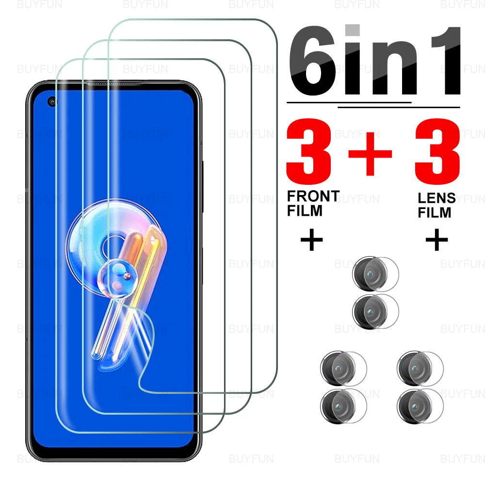 

Гидрогелевая пленка 6 в 1 для Asus Zenfone 9 5,9 дюйма, мягкая пленка с защитой от отпечатков пальцев для Asus Zenfone9 Zen fone 9, фотопленка