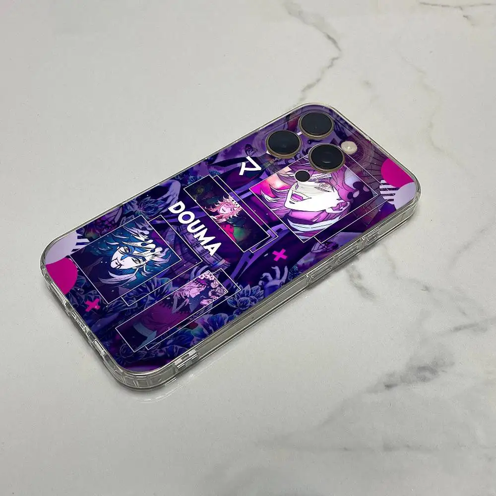 Фото Чехол для телефона D-Demon Doma Douma S-Slayer для iPhone 17,16,15,14,13,12,11 Plus,Pro,Max,Plus,E,SE4,Mini Transparent Box №2