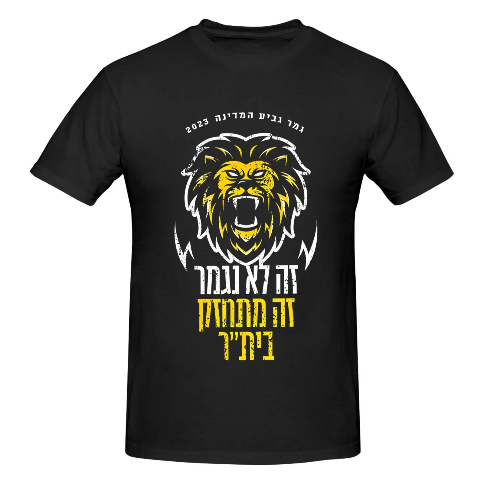 

Israel FCBJ Jerusalem Men's Athletic Cotton Classic Short Sleeve Crewneck T-Shirt Tee Shirt for Teen Girl & Boy