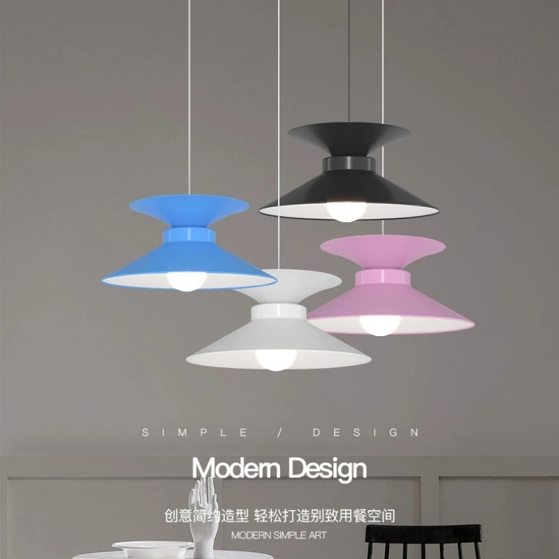 

Nordic Led Pendant Lights Designer Iron Hanglamp For Dining Room Bedroom Study Bar Decor Lighting Modern Home Kitchen Fixtures