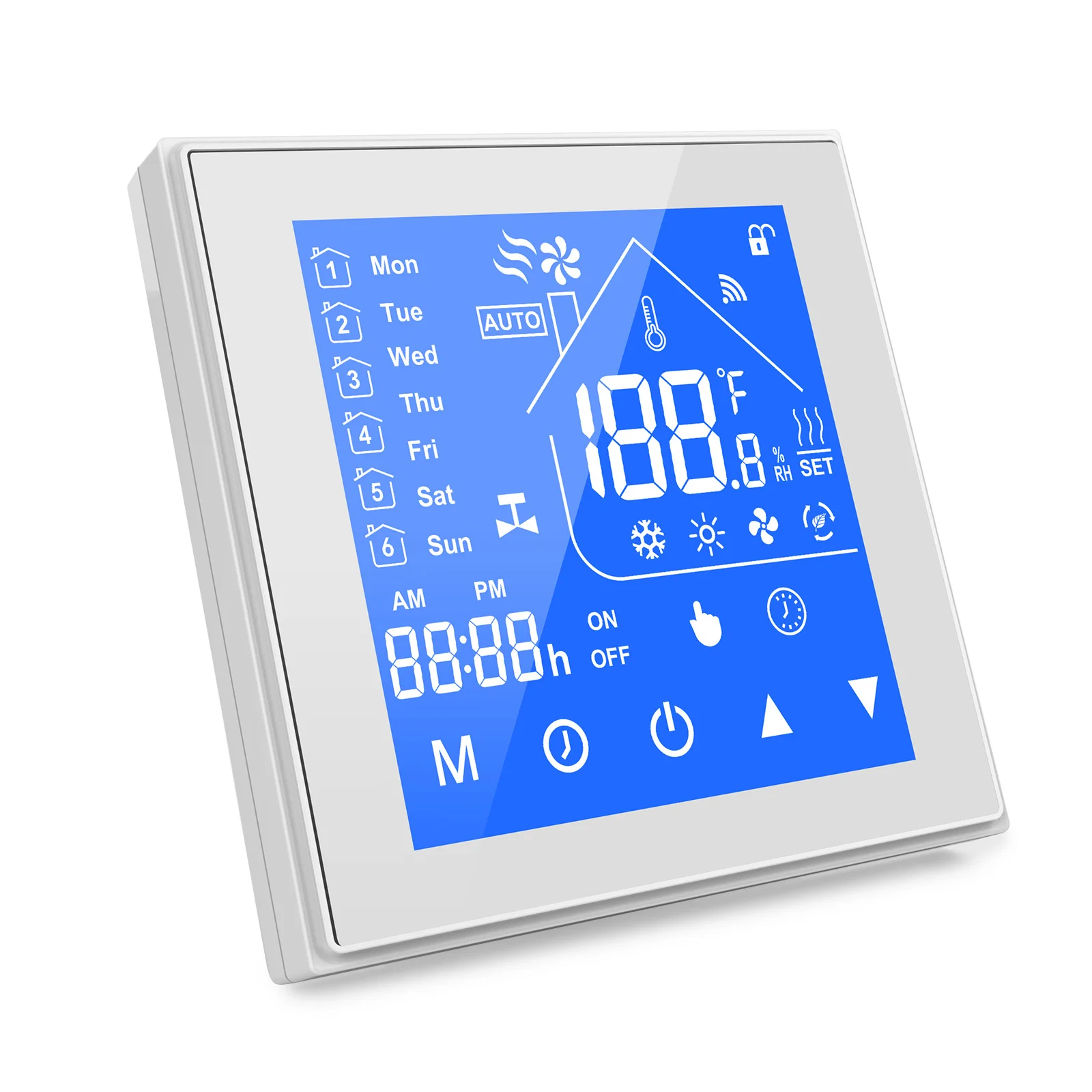 

New Wifi / Bluetooth Intelligent Temperature Controller FOR Air Conditioner Mobile Phone App Remote Control With Touch Screen