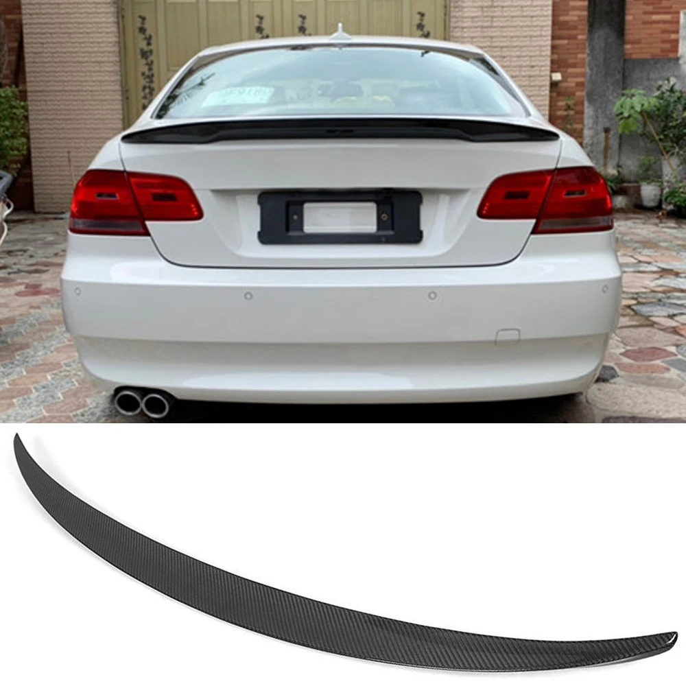 Задняя Крышка багажника из натурального углеродного волокна спойлер крыло для BMW