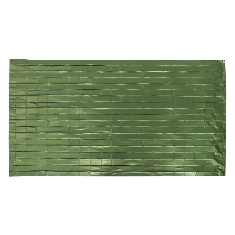 

Top!-4Pack Emergency Blanket Ultra Light Reusable Emergency Mylar Thermal Blanket For Outdoors Camping Hiking Survival