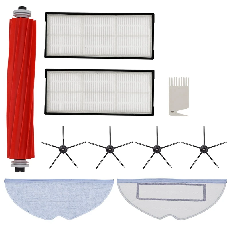 

1 Set Main Brush Side Brushes HEPA Filters Vacuum Cleaner Rolling Brush For Roborock S7 T7S