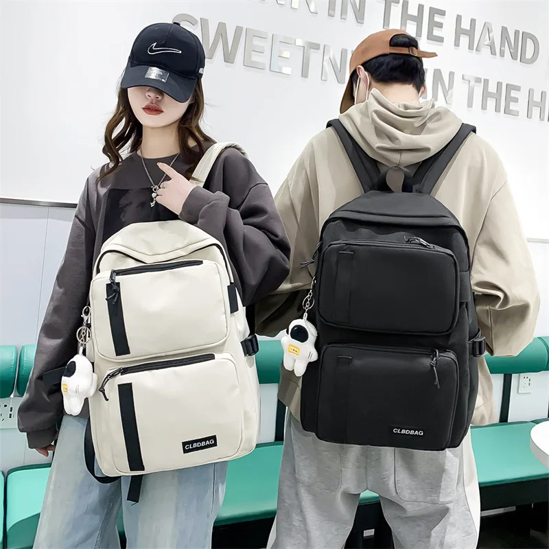 Многофункциональный женский рюкзак KAFVNIE с двойной молнией, рюкзак для ноутбука для девочек-подростков, Студенческая сумка через плечо, школ...