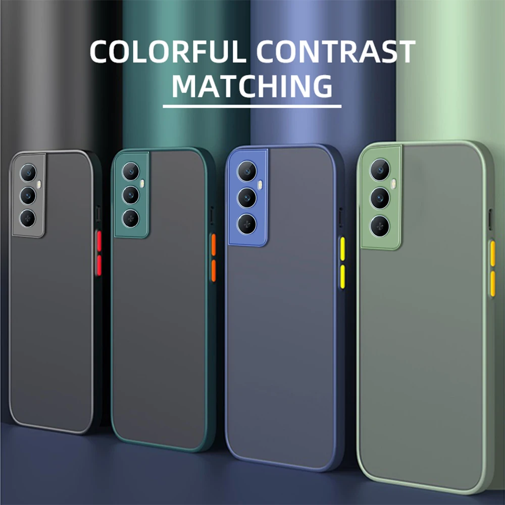 Realmi C65 4G чехол матовый Жесткий ПК бронированный противоударный для RealmeC65 Realme C 65 65C