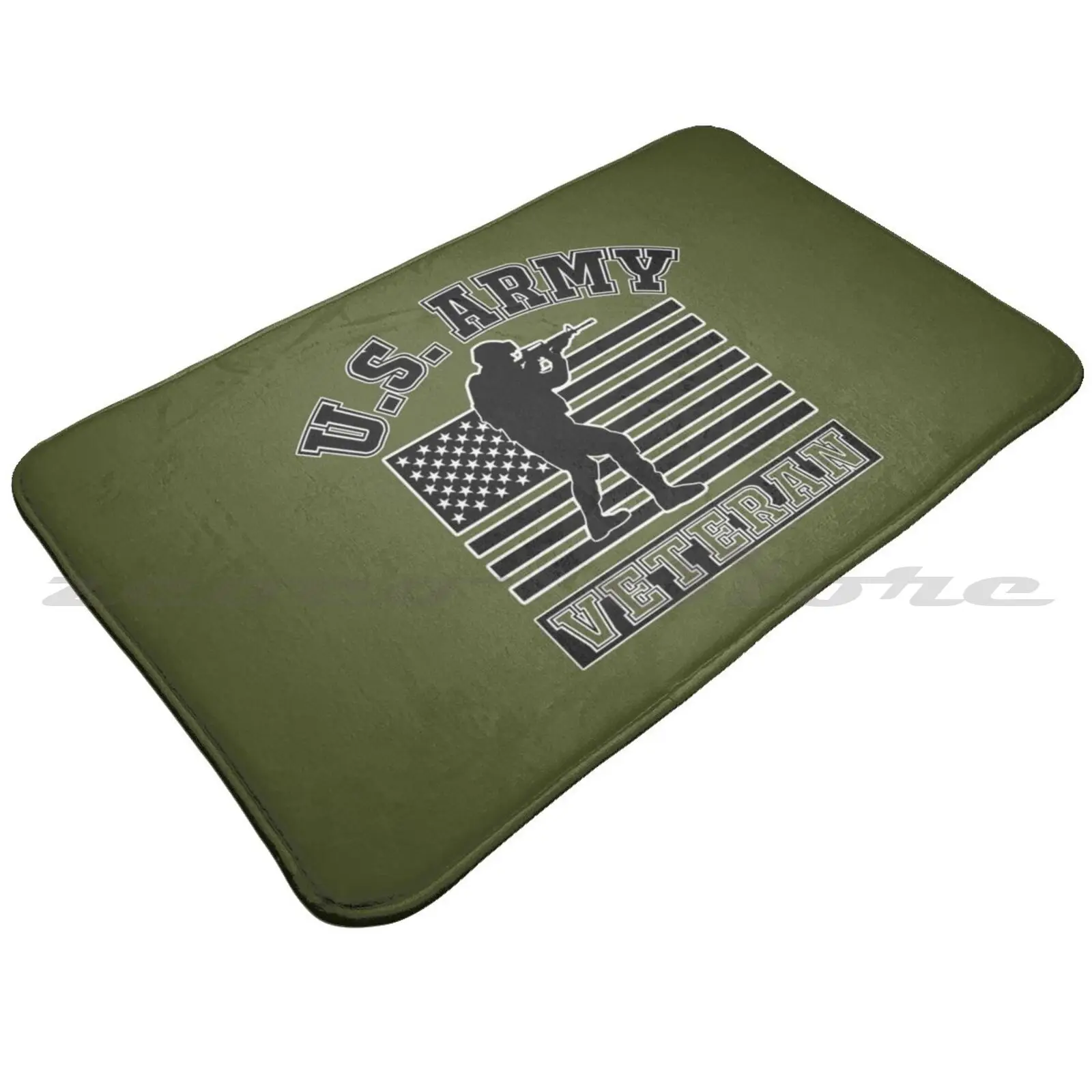 Антискользящий коврик для впитывания воды в армейском стиле США