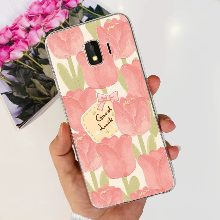 Чехол для Samsung Galaxy J2 Core Pro 2018, модный прозрачный силиконовый мягкий чехол с цветочным рисунком для Samsung J2Core J2Pro J2 2018, чехол (art.: 3920c886f97a0) - 3920c886f97a0