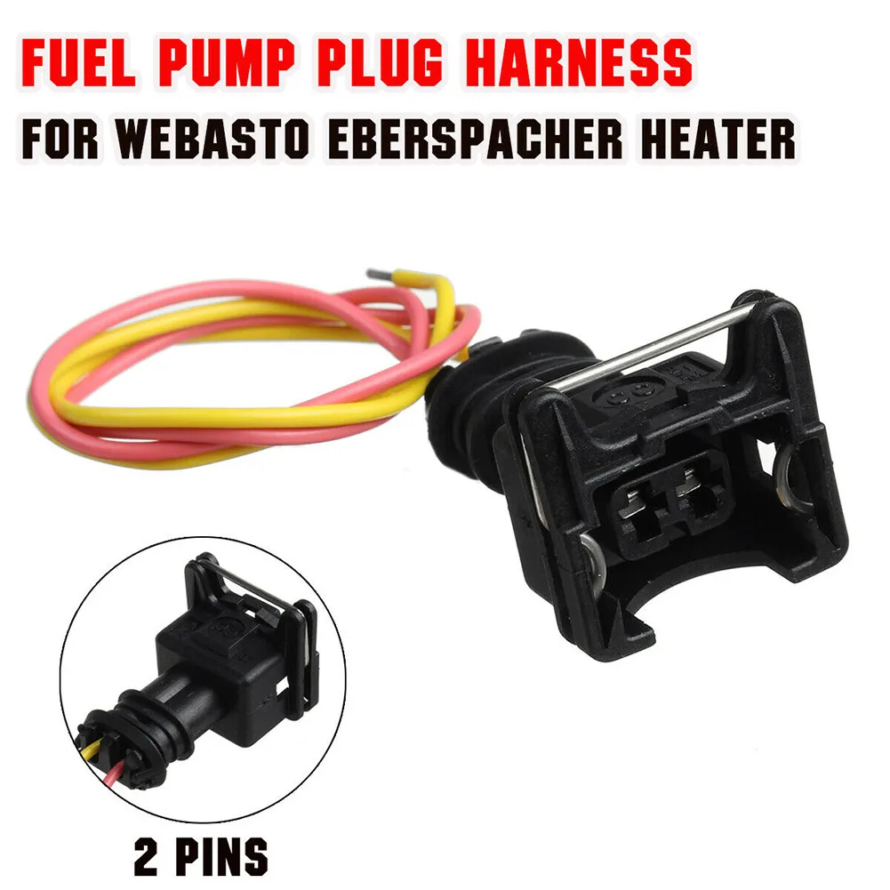 

Accessories Fuel Pump Harness Wire Harness 1 Pc 2 Pin 23cm Connector E14402，For Eberspacher Fit For Webasto Heater