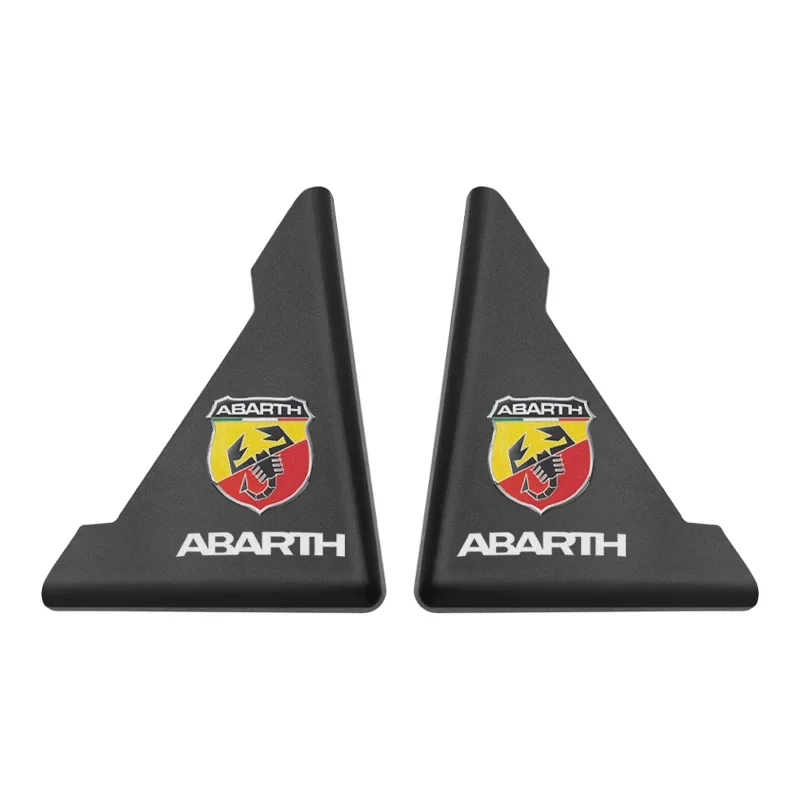 

2 шт. наклейки на уголки двери автомобиля, защита от царапин, наклейки для Fiat Abarth 500 Doblo Stilo Bravo Punto Panda Ducato Pondo FR