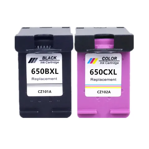 Чернильный картридж 650XL LISM черный/трехцветный