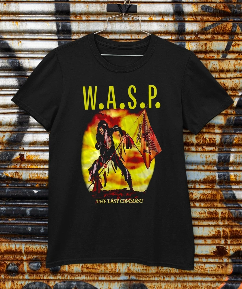Футболка WASP Band The Last Command размер S M L 234XL YI115 |