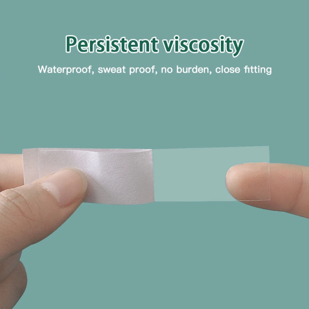 

Sweatproof Anti-glare Sticker Transparent Self Adhesive For Shirt Collar Clothing Underwear Shirt V-neckline Chest Tape Durable