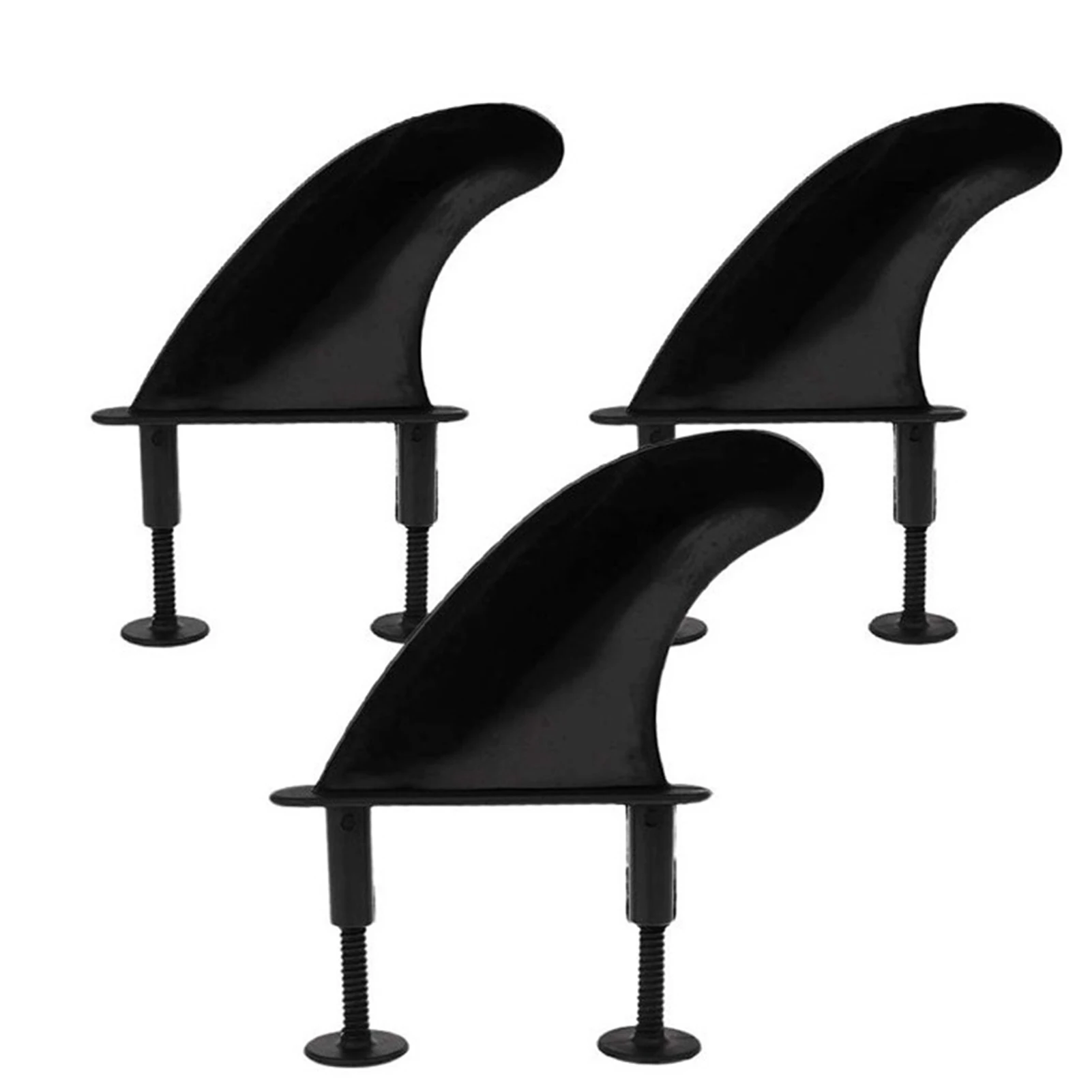 

Surfing Watershed Fin Detachable Tail Fin Kit For Surfing Paddle Board Tail Fin With 6PCS Screws Surfing Replacement Accessories