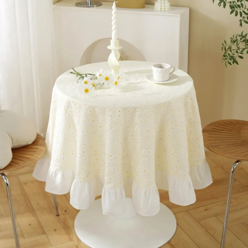 

2023 small pure and fresh and pure cotton cloth table cloth_DAN8