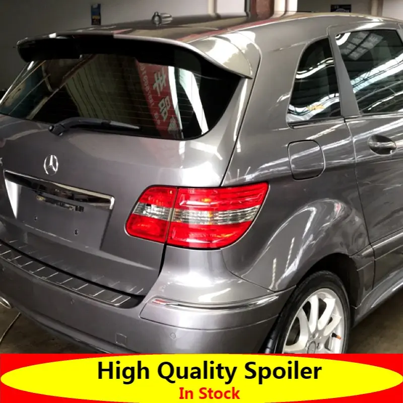 

Для Mercedes Benz B-Class B200 2009 2010 2011 Автомобильный задний спойлер багажника из АБС-пластика грунтовой цвет автомобиля фотоэлемент B200