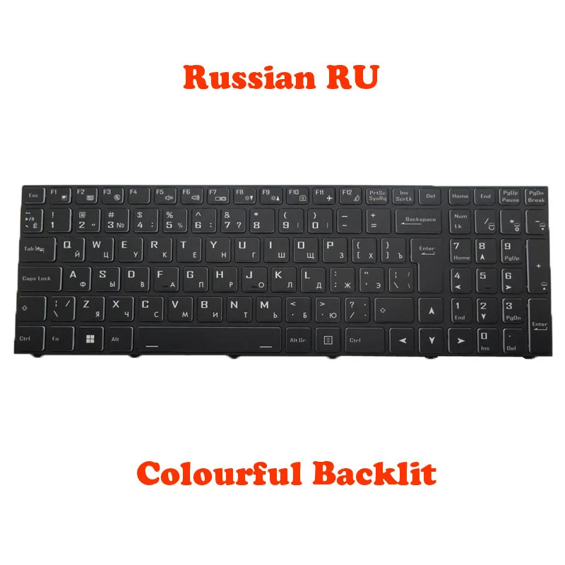 Подсветка US UK FR GR JP RU SW клавиатура для Metabox Prime-16 NP60SND NP60SNE NP60PNP Edge NL50NU-R5 черный с