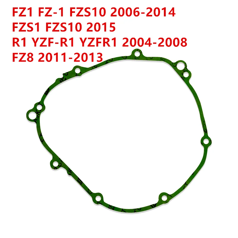 Прокладка крышки сцепления мотоцикла для Yamaha R1 YZFR1 2004-2008 FZ1 FZ-1 FZS1000 2006-2014 FZS1 2015 FZ8