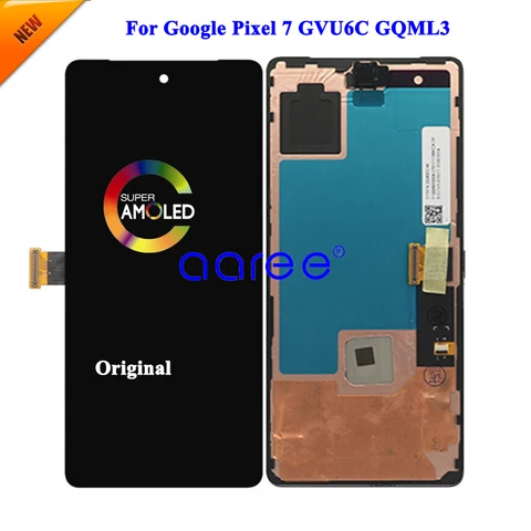 Супер AMOLED Оригинальный ЖК-дисплей для Google Pixel 7 ЖК-дисплей для Google Pixel 7 ЖК-экран сенсорный дигитайзер сборка