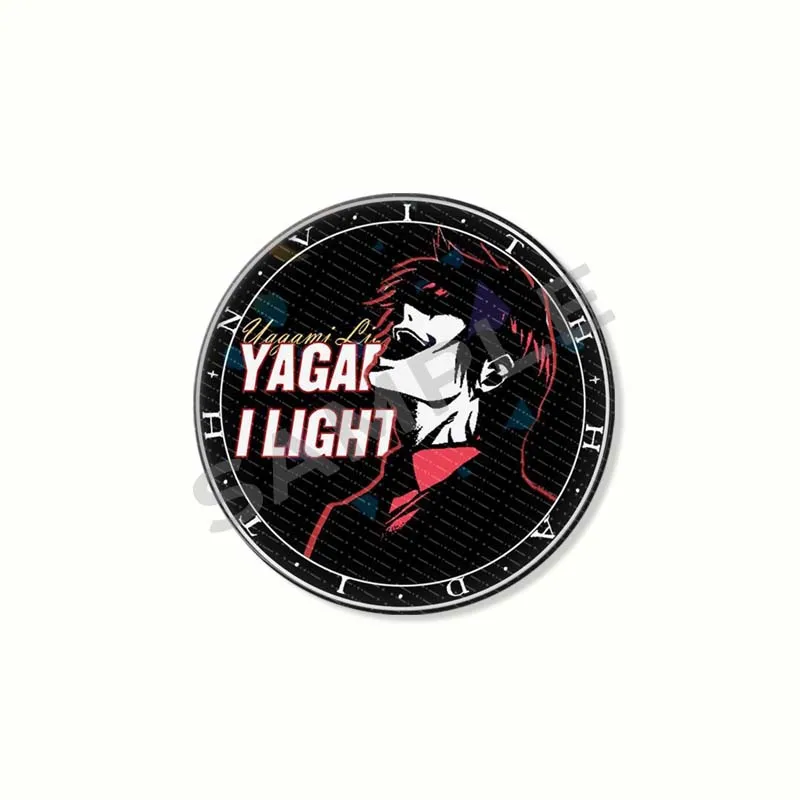 Classic Anime Death Note Button Pin Tinplate L Yagami Light Ryuk Round Brooch Cosplay Cartoon Badge Backpack Clothes Accessories