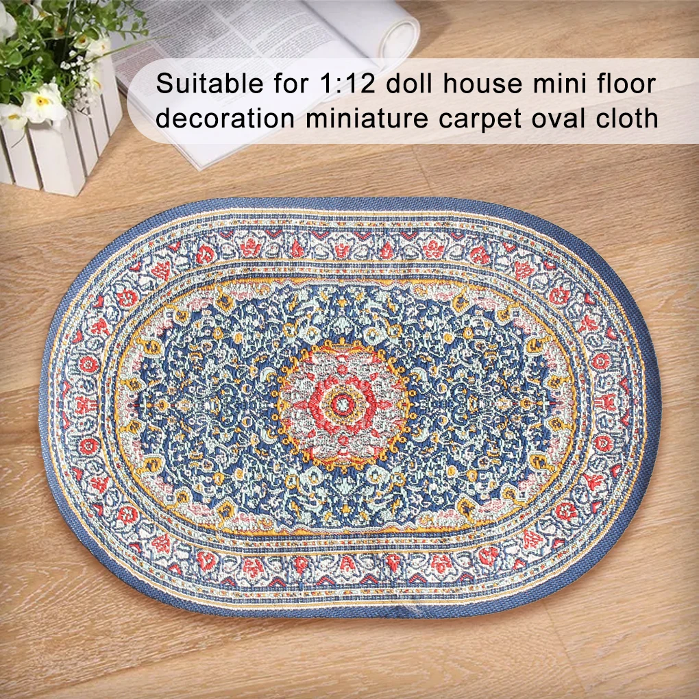 

Модель коврового покрытия, креативные милые маленькие красивые винтажные модели ковровых покрытий, очаровательный дом, мини домашний деко...