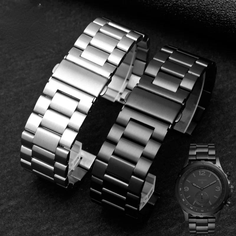 

Stainless Steel Watch Strap for Diesel Jeep Hamilton Citizen Men Quick Release Watchband Accessories 20mm 22mm 23mm 24mm 26mm