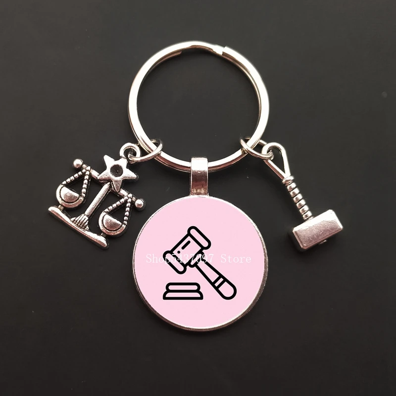 Брелок сделай сам для юриста брелок ключей в виде шкалы юстиции молоток судьи