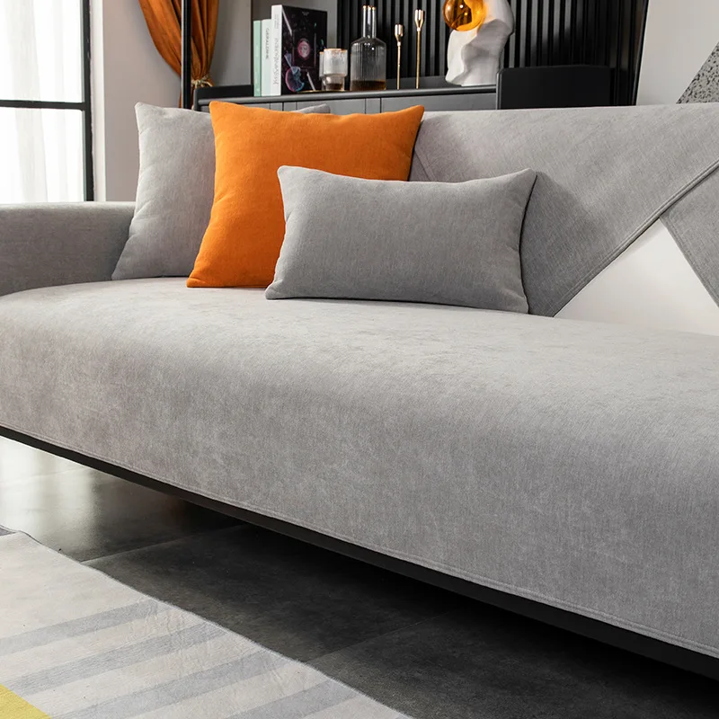 

Four Seasons Universal Waterproof Sofa Cover Sofa Chair Sofa Cover Cloth Cushion Nordic Style Non-Slip Anti-Scratch Sofa Cover