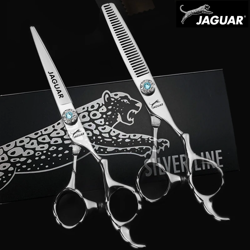 JAGUAR 5.5&6 Inch Hairdressing Scissors Professional High Quality Hair Cutting+Thinning Set Salon Scissors Shears Barber Shop