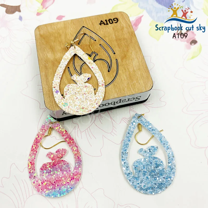 

Apple Earrings DIY A109 Muyu Wooden Mold Scrapbook Cutting Dies Suitable For Market General Machines
