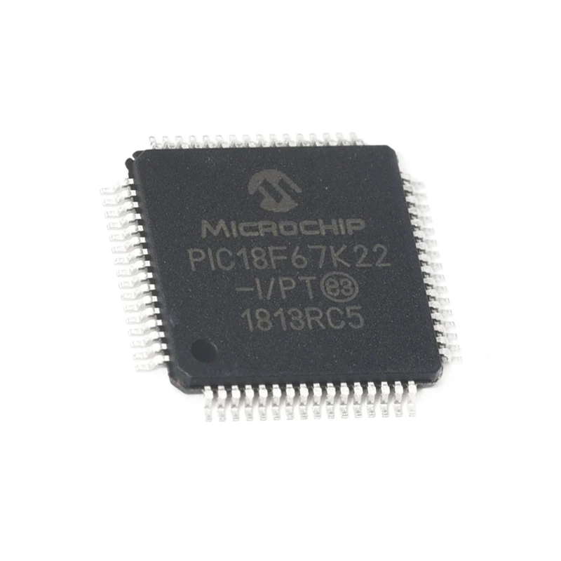 

1 Pieces PIC18F67K22-I/PT PIC18F67K22 TQFP-64 Package QFP64 Microcontroller Integrated Circuit Chip IC Brand New Original