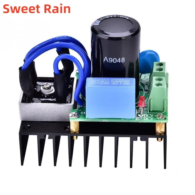 

Rectifier Board 0-220VAC to 0-311VDC Rectifier Universal Multiple Protection Rectifier Module AC-DC Converter Board