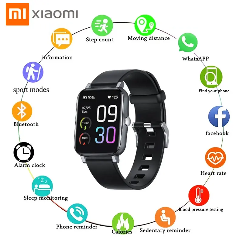 

New Xiaomi Smartwatch GTS2 Fitness Smart Watch Men Women Sports Tracker Sleep Heart Rate Monitor Pulse Oximeter Mini Watch