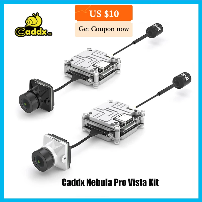 

Caddx Nebula Pro Vista Kit 720p/120fps Low Latency HD Digital FPV System 5.8G FPV Transmitter 2.1mm FPV Camera for RC Mini Drone